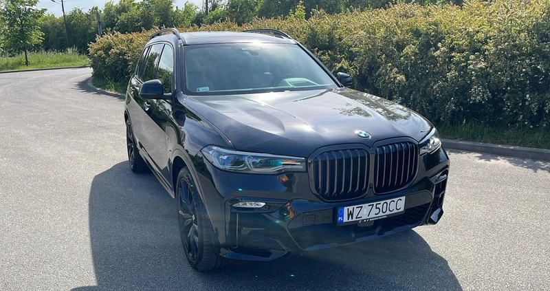 BMW X7 cena 380000 przebieg: 108000, rok produkcji 2020 z Zator małe 232